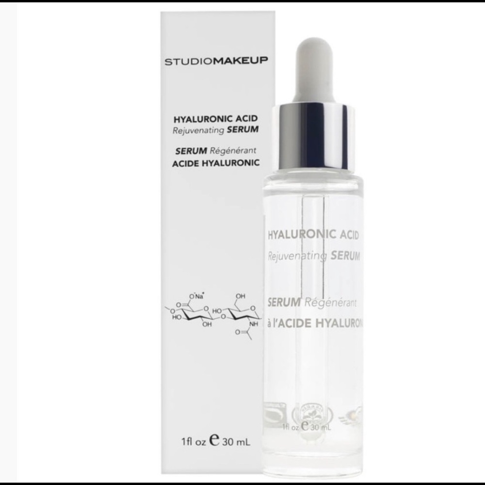 StudioMakeup Hyaluronic Acid Rejuvenating Serum 1 fl. oz. New In Box